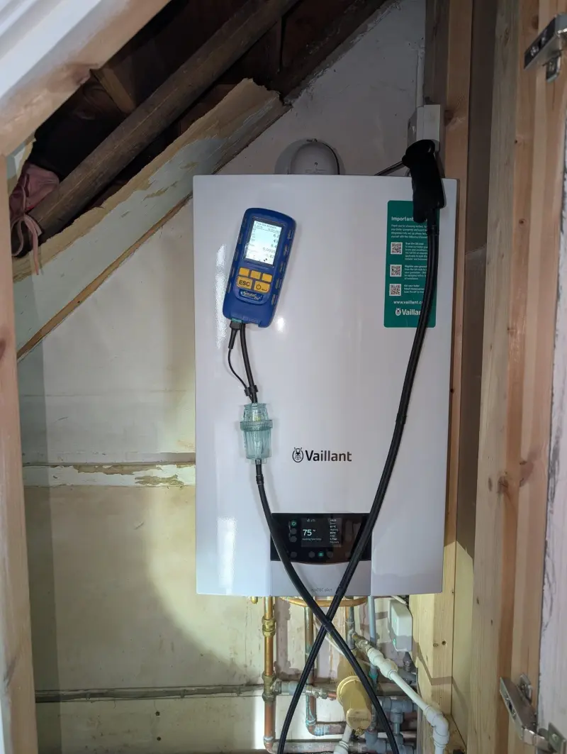 Premium boiler installation